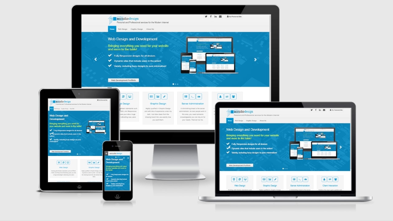 mk2.accudio.com home page responsive view