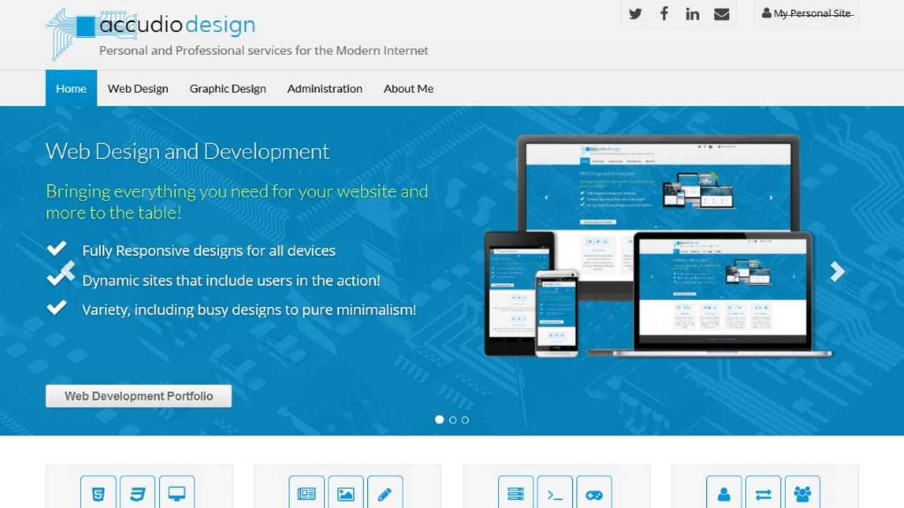 mk2.accudio.com home page desktop
