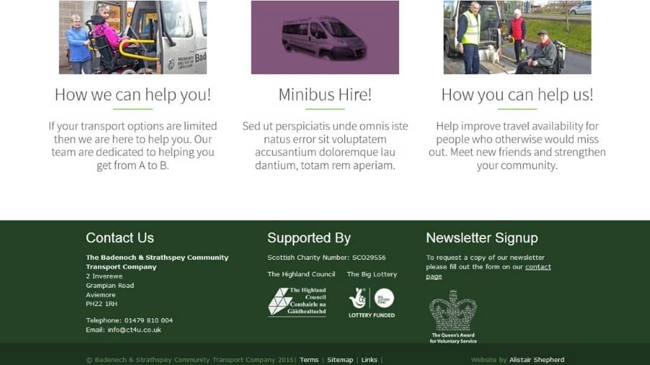 ct4u.co.uk home page desktop 2