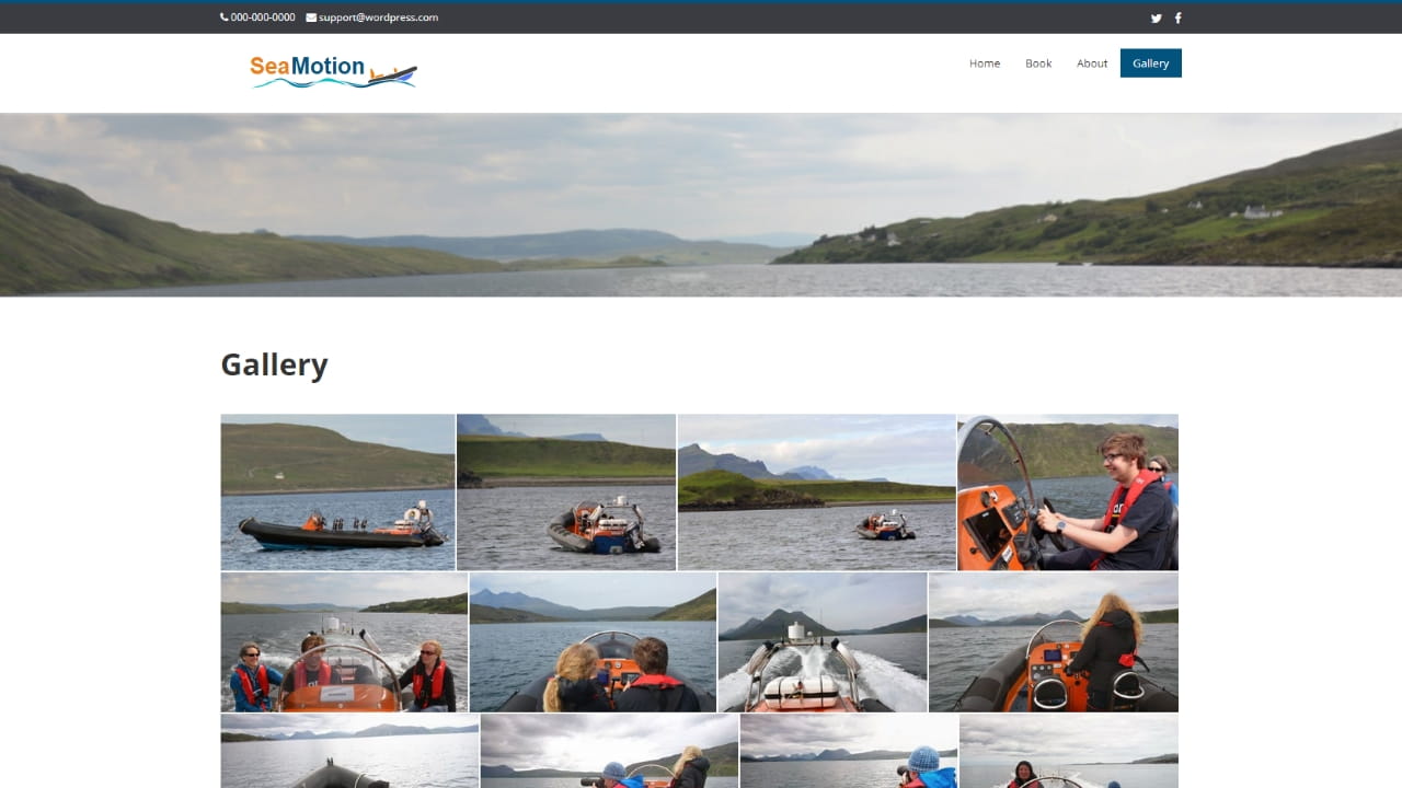 seamotion.accudio.com about page desktop