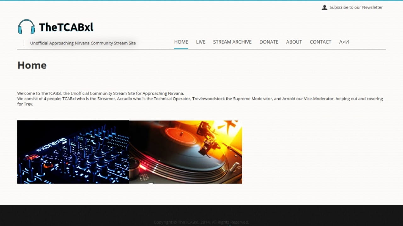 thetcabxl.accudio.com home page desktop
